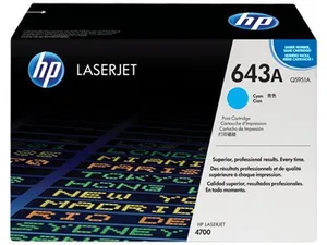 Toner pro "BarevnáLaserJet 4700" tiskárnu, HP "Q5951A" Cyan, 10 tis.stran